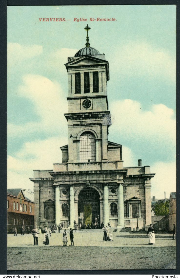 CPA - Carte Postale - Belgique - Verviers - Eglise St Remacle - 1910 (CP23063) - Verviers