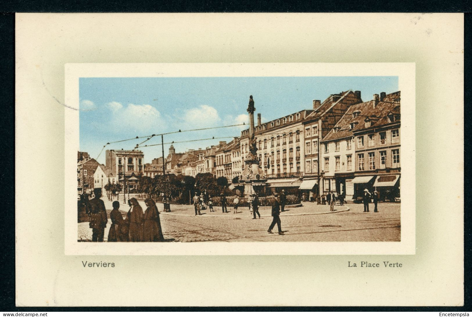 CPA - Carte Postale - Belgique - Verviers - La Place Verte (CP23071) - Verviers