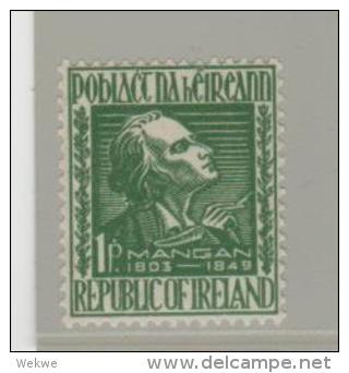 Irl Mi.Nr. 110/ IRLAND -  James Clarence Mangan ** MNH - Unused Stamps