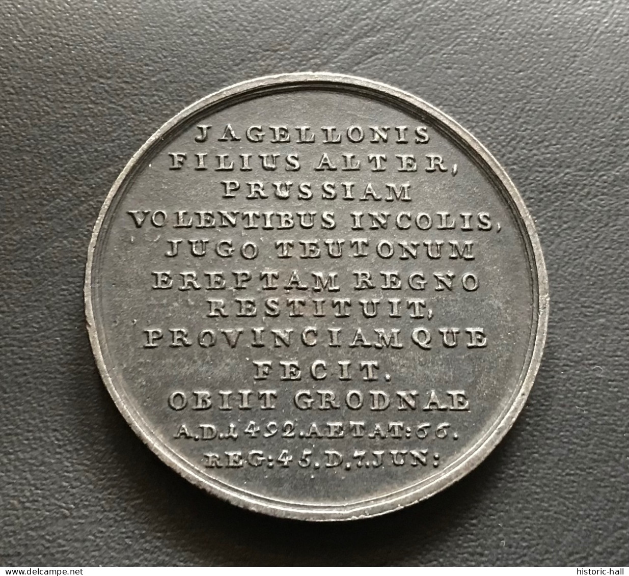 Médaille De La Suite Royale - Kazimierz IV Jagiellończyk - Holzhäusser - POLOGNE - Professionnels / De Société