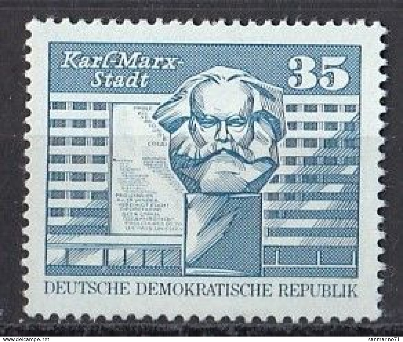 GERMANY DDR 2506,unused - Karl Marx