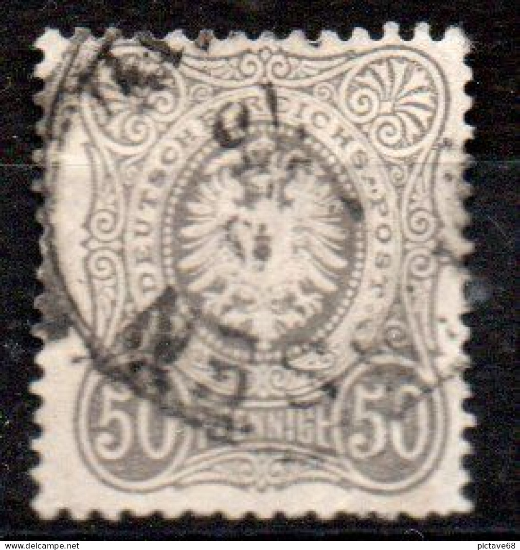 ALLEMAGNE / EMPIRE / N° 35A 50p BRONZE OBLITERE - Used Stamps