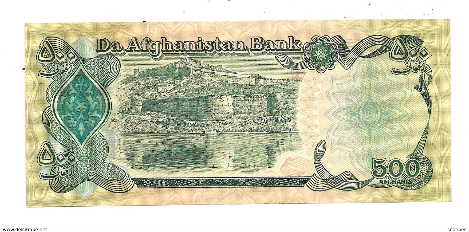 *afghanistan 500 Afghanis 1979  Km 60  Unc - Afghanistan