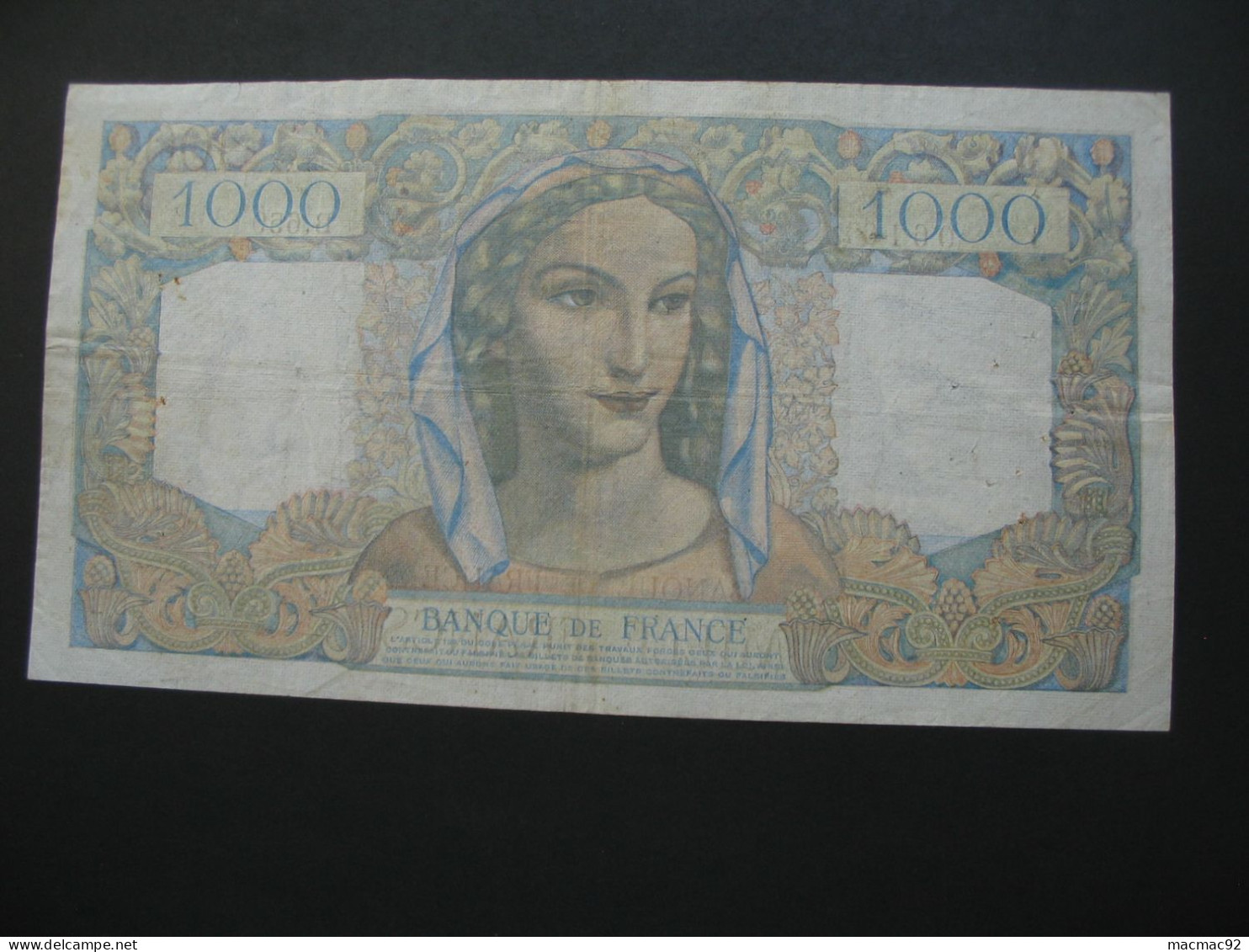 1000 Francs - Mille Francs 1945 Minerve Et Hercule 20-4-1950   **** EN ACHAT IMMEDIAT **** - 1 000 F 1945-1950 ''Minerve Et Hercule''