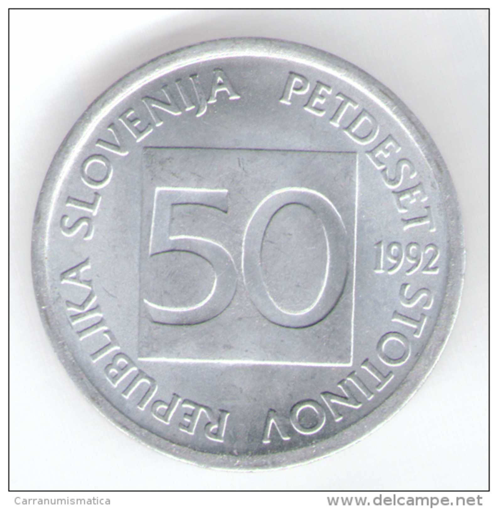 SLOVENIA 50 STOTINOV 1992 - Slovenië