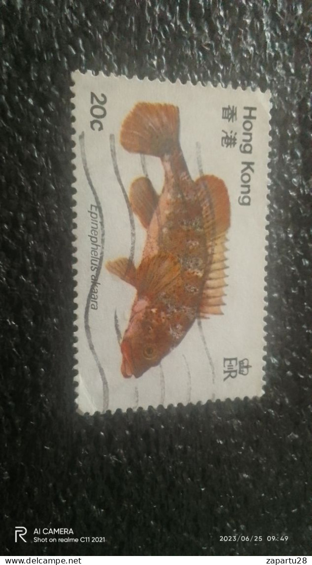 HONG KONG--1980-90       20C            USED - Used Stamps