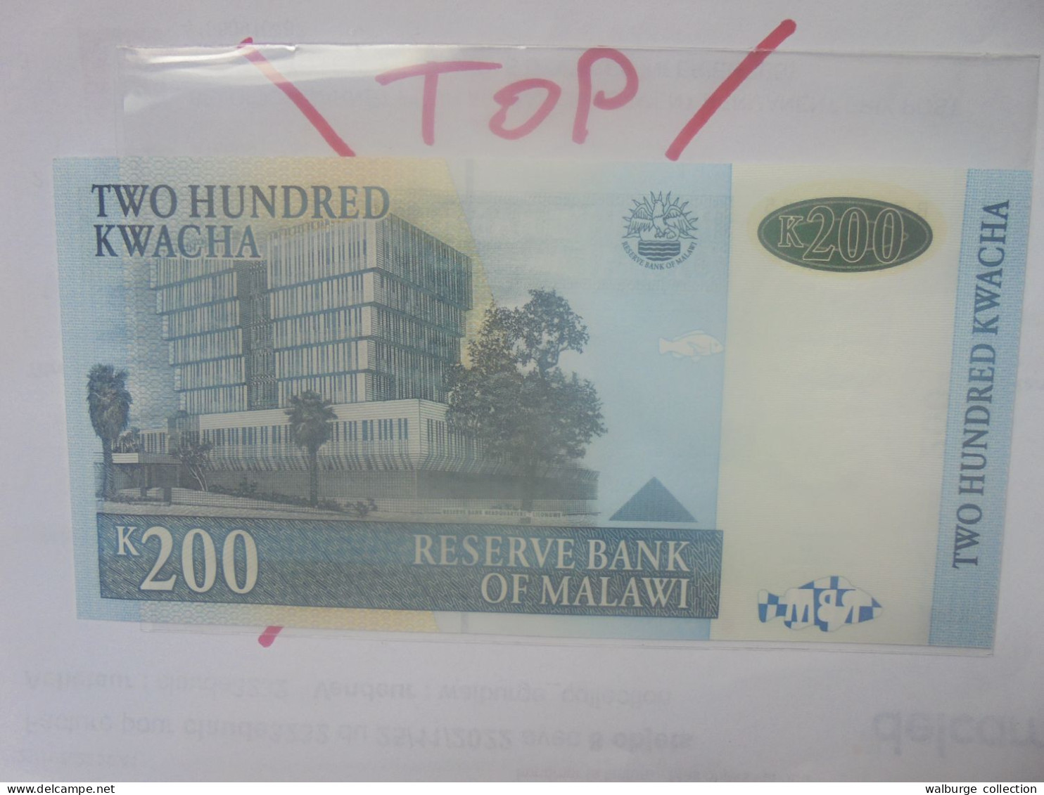 MALAWI 200 KWACHA 2003 Neuf (B.29) - Malawi