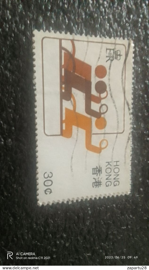 HONG KONG--1980-90       30C            USED - Used Stamps