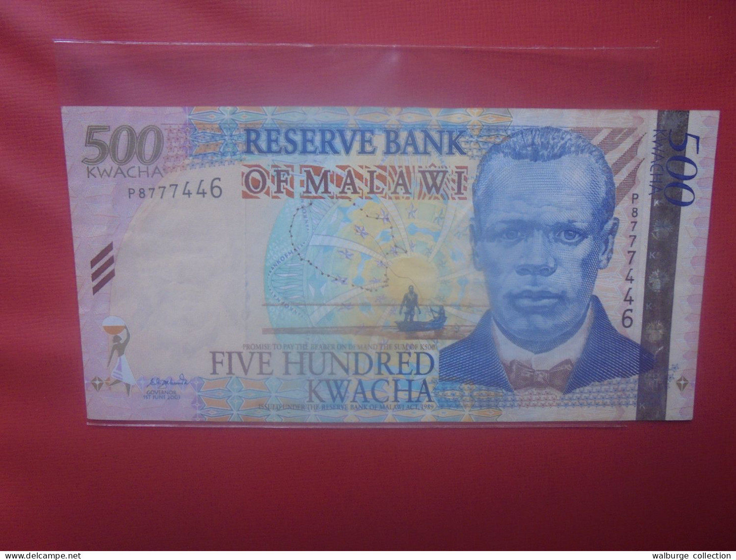 MALAWI 500 KWACHA 2003 Circuler (B.29) - Malawi