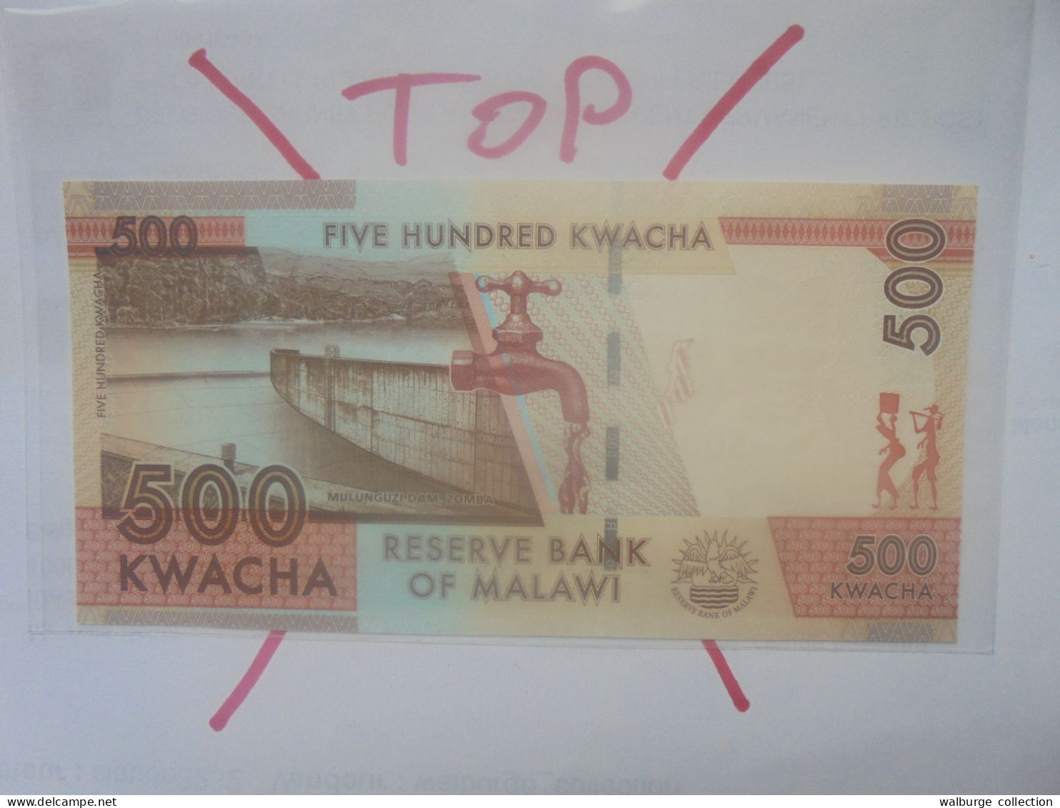 MALAWI 500 KWACHA 2012 Neuf (B.29) - Malawi