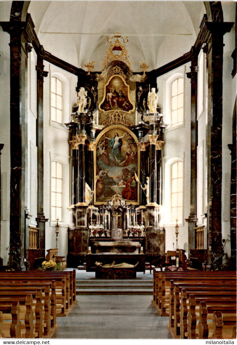 Sachseln - Inneres Der Wallfahrtskirche, Altar Des Hl. Bruder Klaus (528) - Sachseln