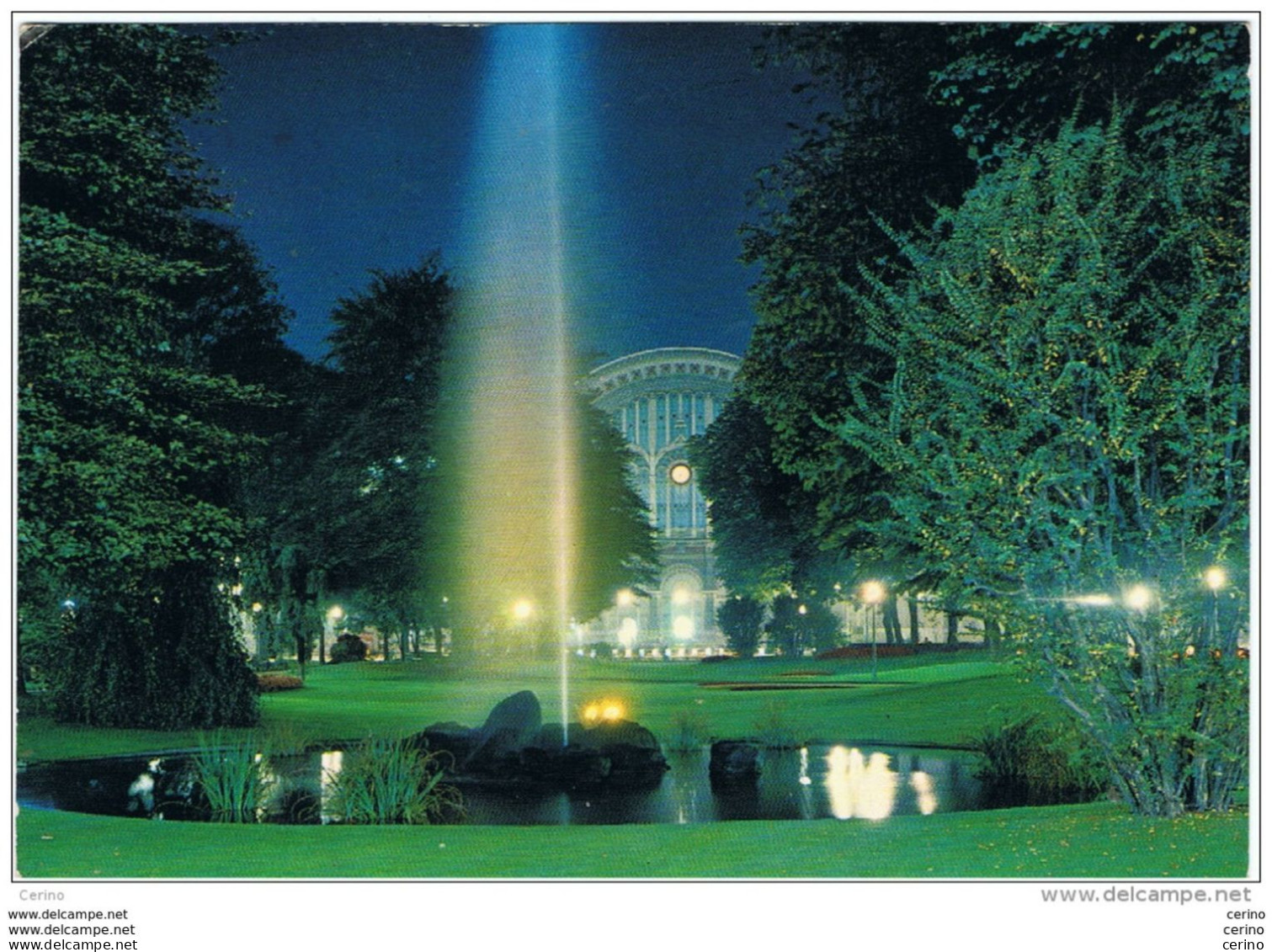 TORINO:  I  GIARDINI  DI  PIAZZA  CARLO  FELICE  E  LA  STAZIONE  DI  PORTA  NUOVA  -  FG - Parken & Tuinen