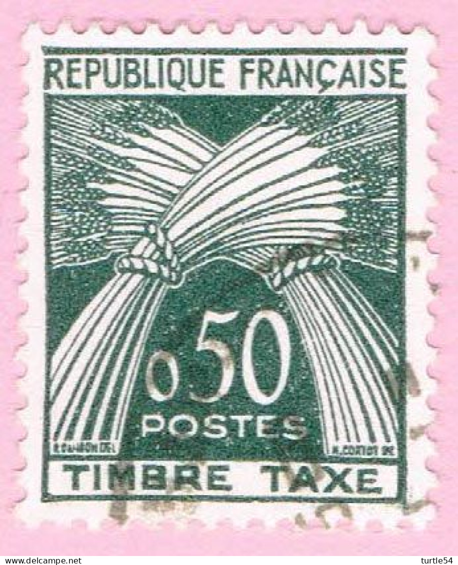 France Timbres-Taxe, N° 93 Obl. - Type Gerbes - 1960-.... Afgestempeld