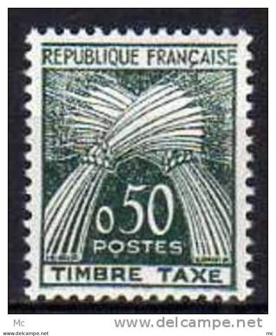 France Taxe N° 93 Luxe ** - 1960-.... Nuevos