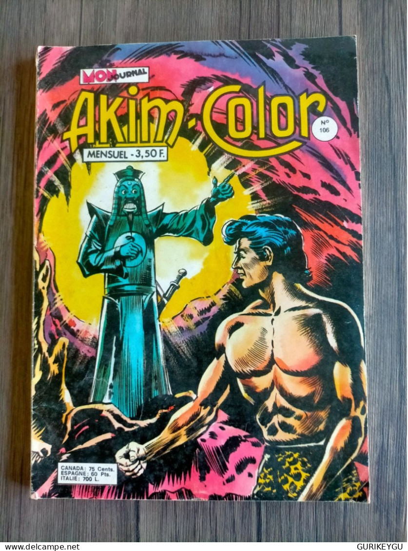 AKIM COLOR N° 106   Mon Journal  05/09/1976 - Akim