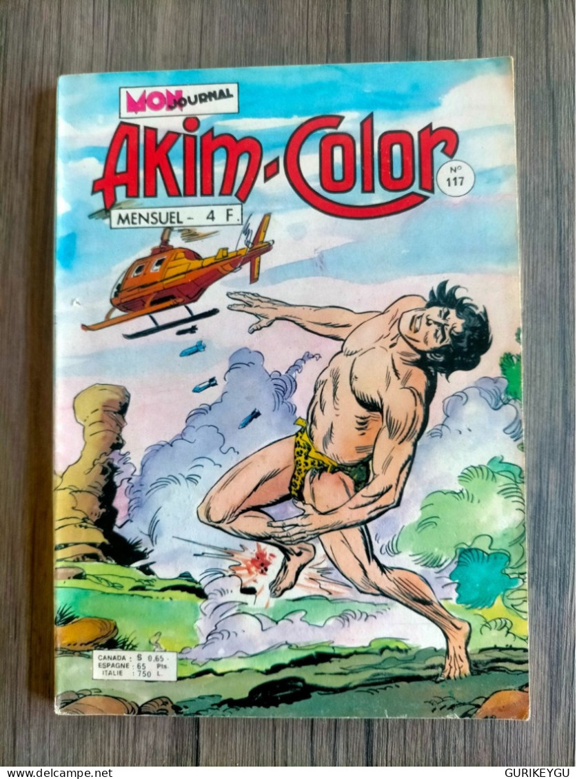 AKIM COLOR N° 117  Mon Journal  05/08/1977 BIEN ++ - Akim