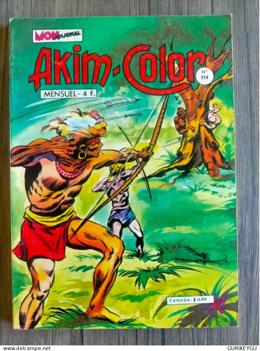 AKIM COLOR N° 114  Mon Journal  05/05/1977 BIEN ++ - Akim