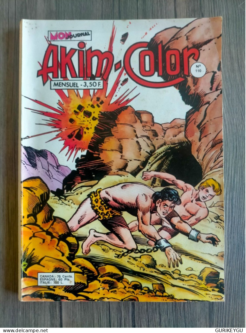 AKIM COLOR N° 110  Mon Journal  05/01/1977 BIEN ++ - Akim