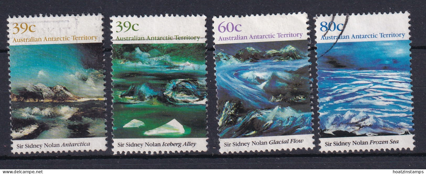 AAT (Australia): 1989   Antarctic Landscape Paintings By Sir Sidney Nolan   Used - Gebraucht