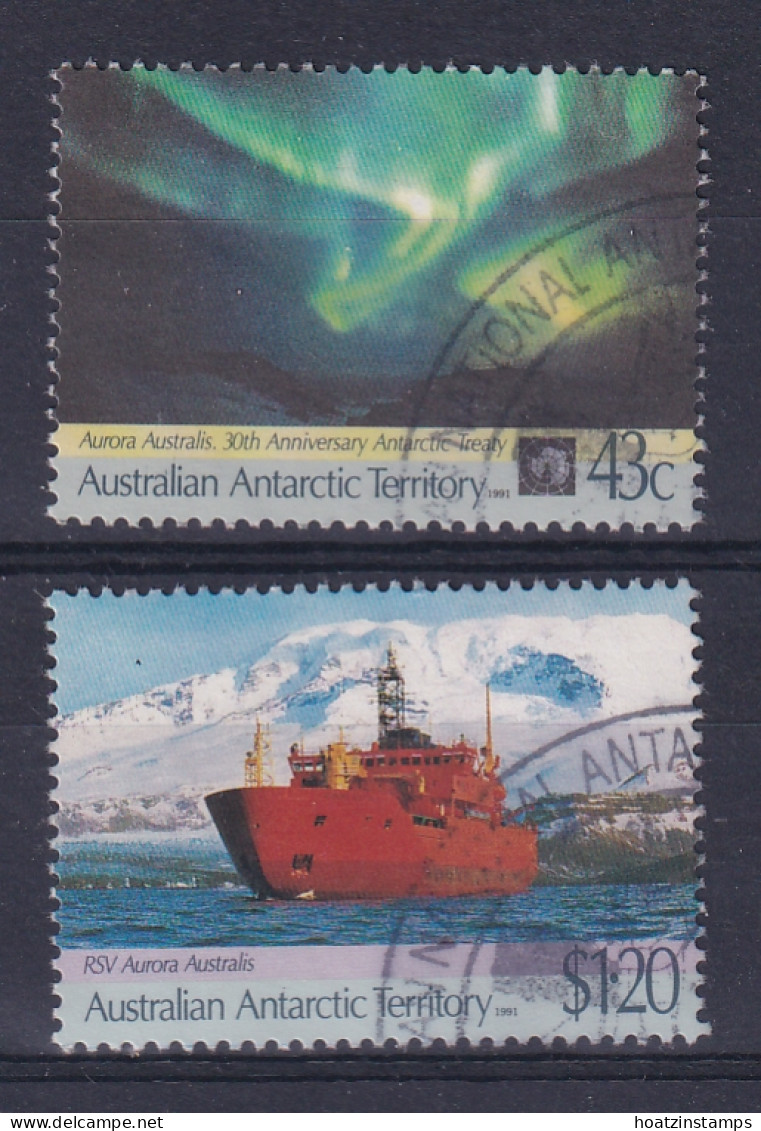 AAT (Australia): 1991   30th Anniv Of Antarctic Treaty   Used - Gebraucht