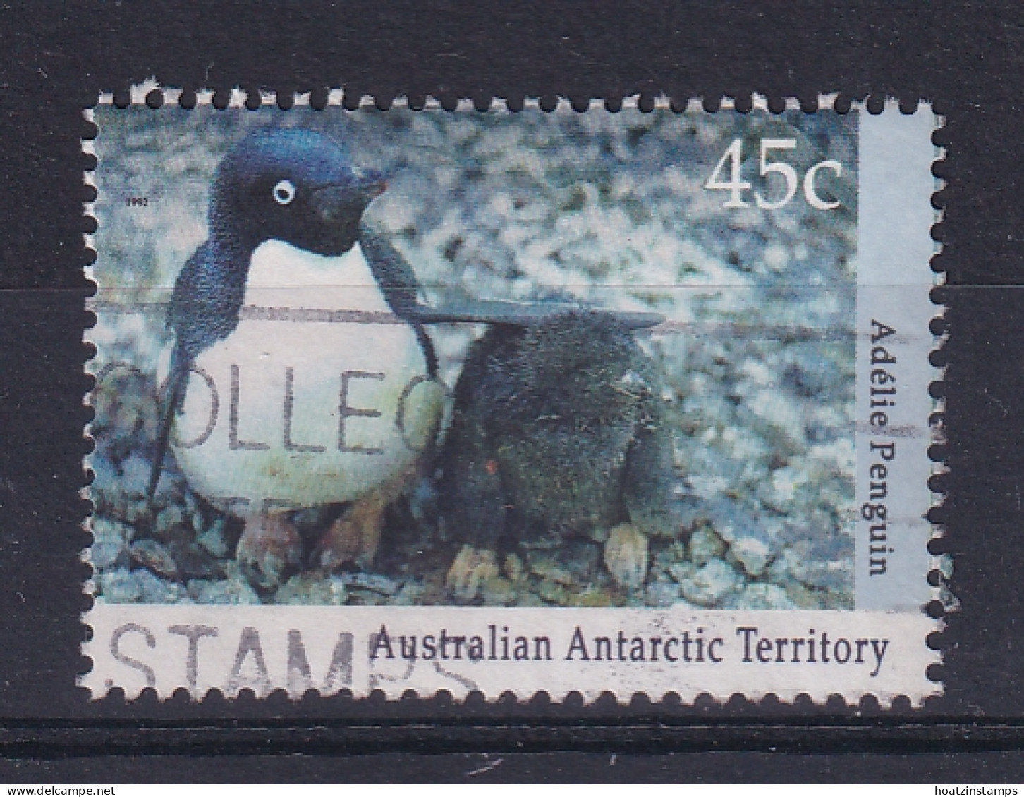 AAT (Australia): 1992/93   Antarctic Wildlife   SG90   45c   Used - Gebraucht