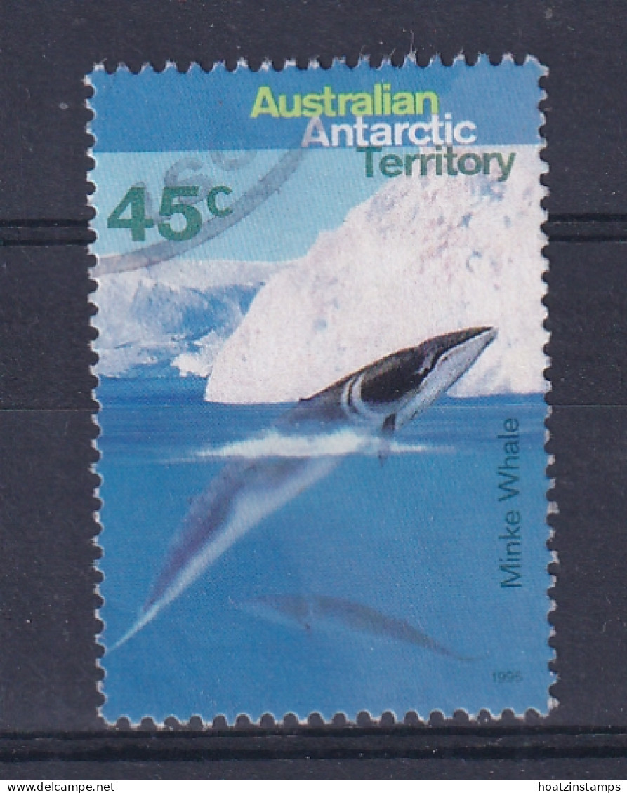 AAT (Australia): 1995   Whales And Dolphins  SG110   45c  [Whale]   Used - Usados