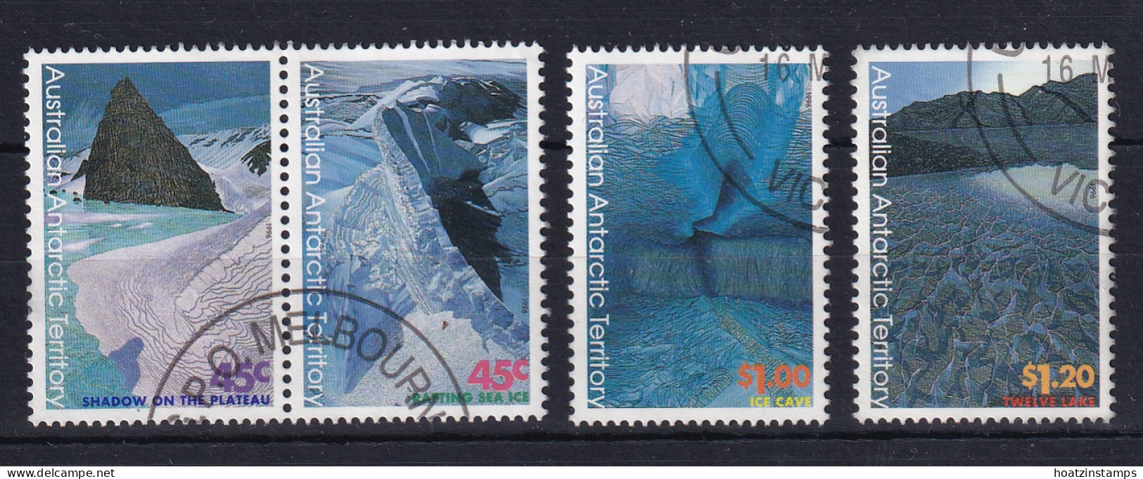 AAT (Australia): 1996   Paintings By Christian Clare Robertson (Ice Cave)   Used - Usados