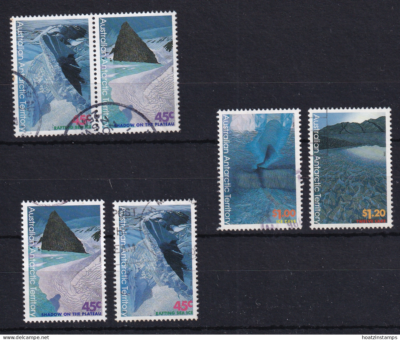 AAT (Australia): 1996   Paintings By Christian Clare Robertson (Ice Cave)   Used - Used Stamps