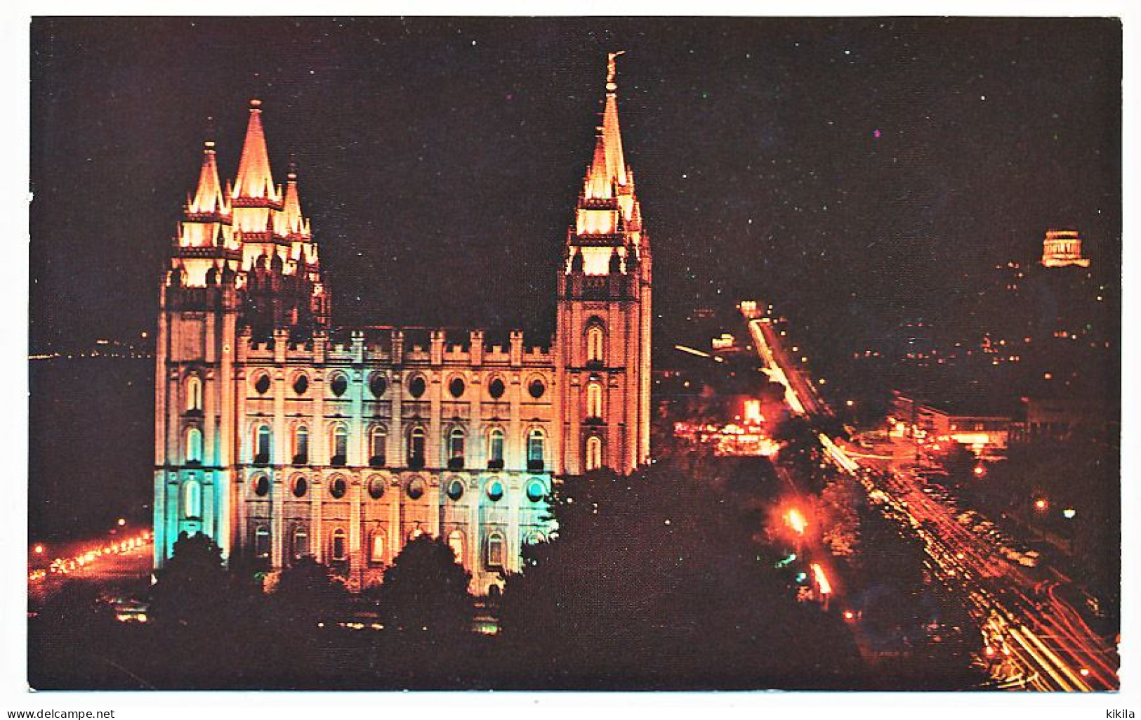 CPSM 9 X 14 USA Etats Unis (72) Utah SALT LAKE CITY Mormon Temple - Salt Lake City