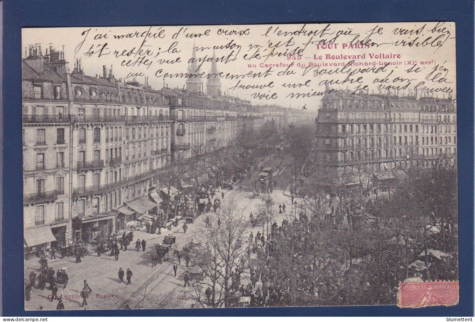 CPA Tout Paris N° 945 écrite - Lotes Y Colecciones