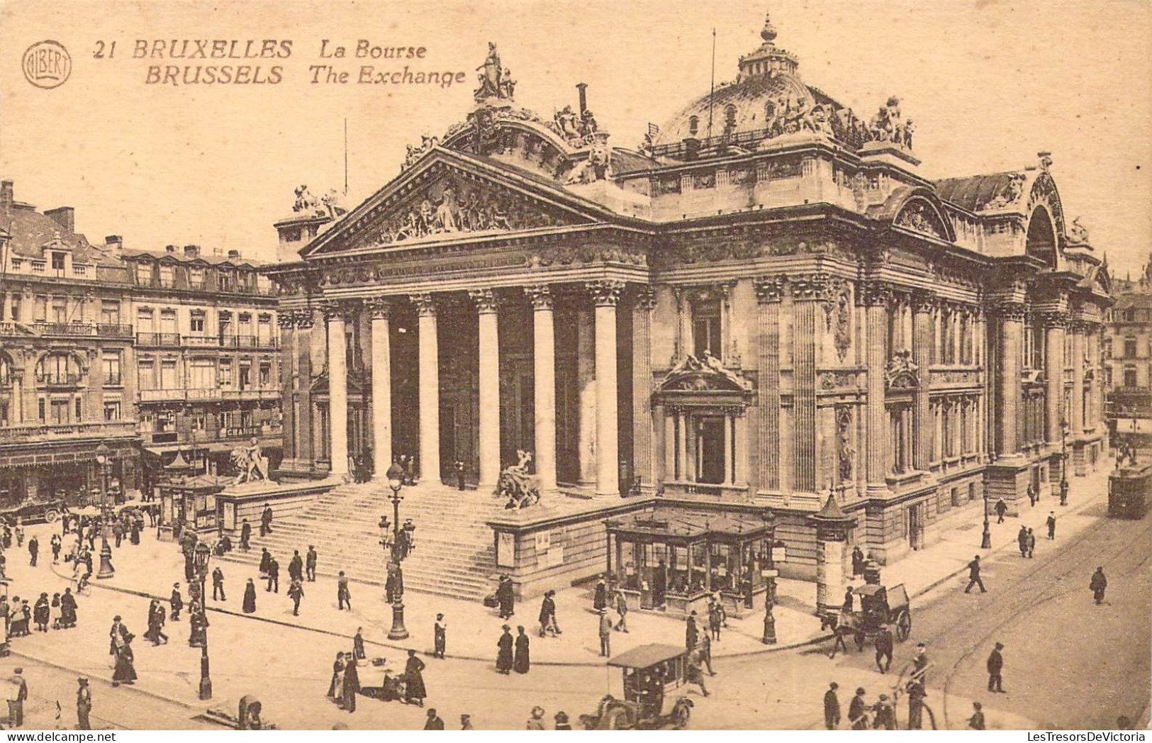 BELGIQUE - Bruxelles - La Bourse - Carte Postale Ancienne - Monuments, édifices