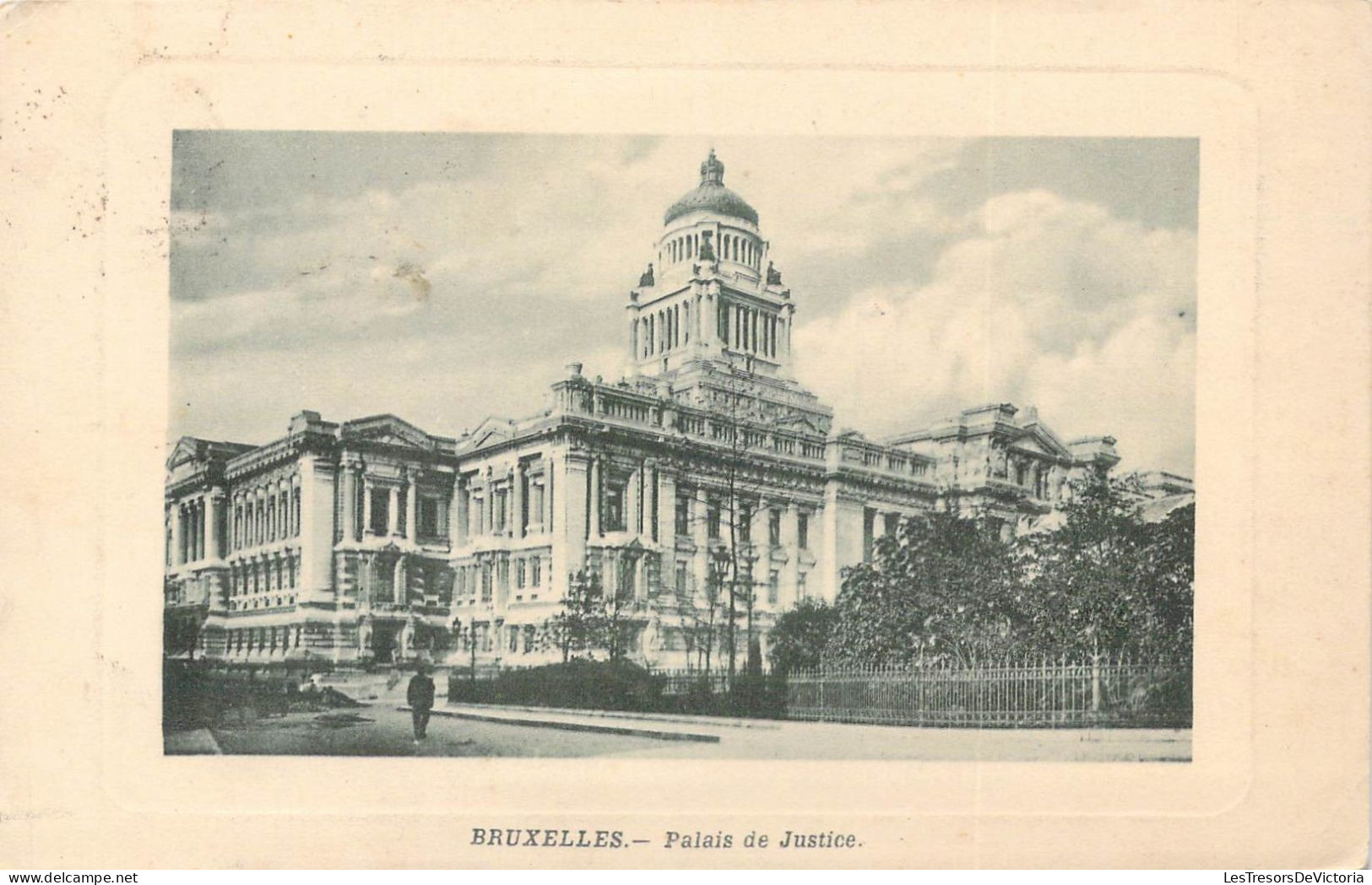BELGIQUE - Bruxelles - Palais De Justice - Carte Postale Ancienne - Monuments, édifices
