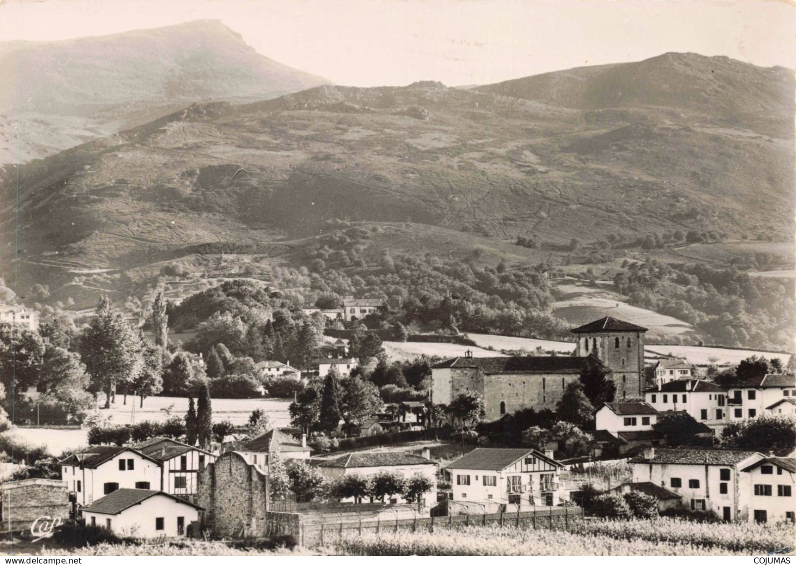 64 - ASCAIN - S18382 - Vue Générale Et La Rhune - CPSM 15x10 Cm - Ascain