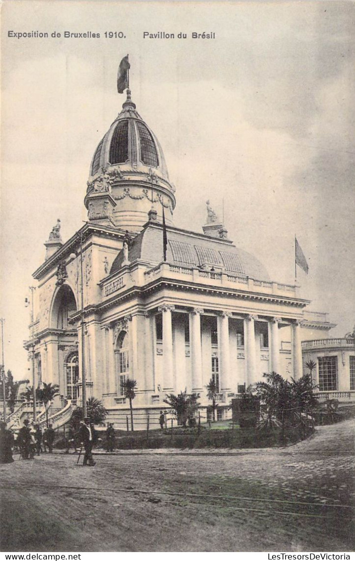 BELGIQUE - Bruxelles - Exposition De Bruxelles 1910 - Pavillon Du Brésil - Carte Postale Ancienne - Expositions Universelles