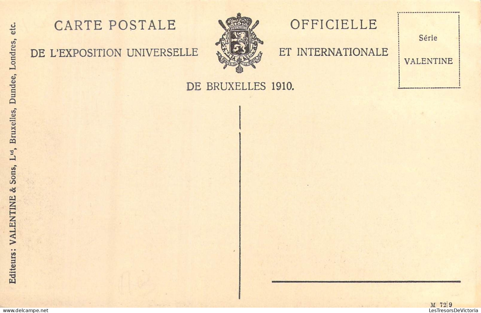BELGIQUE - Bruxelles - Exposition De Bruxelles 1910 - Pavillon Du Brésil - Carte Postale Ancienne - Universal Exhibitions