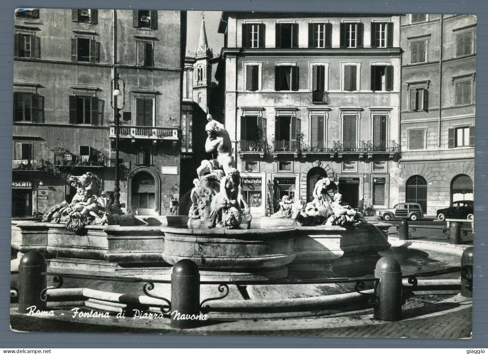 °°° Cartolina - Roma N. 99 Fontana Di Piazza Navona Viaggiata °°° - Fontana Di Trevi