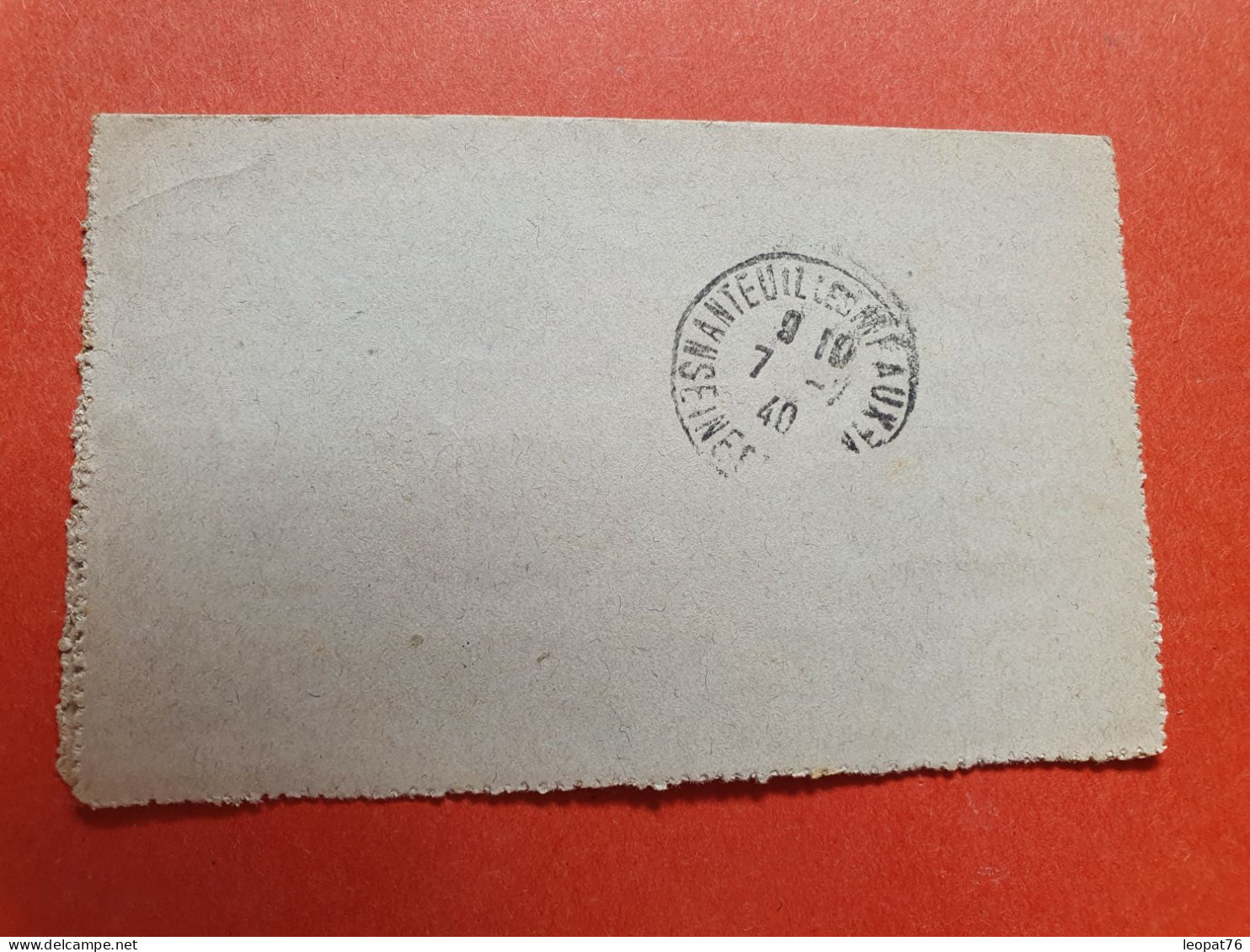 Entier Postal Type Mercure De Paris Pour Nanteuil Les Meaux En 1940 - Réf J 299 - Cartoline-lettere