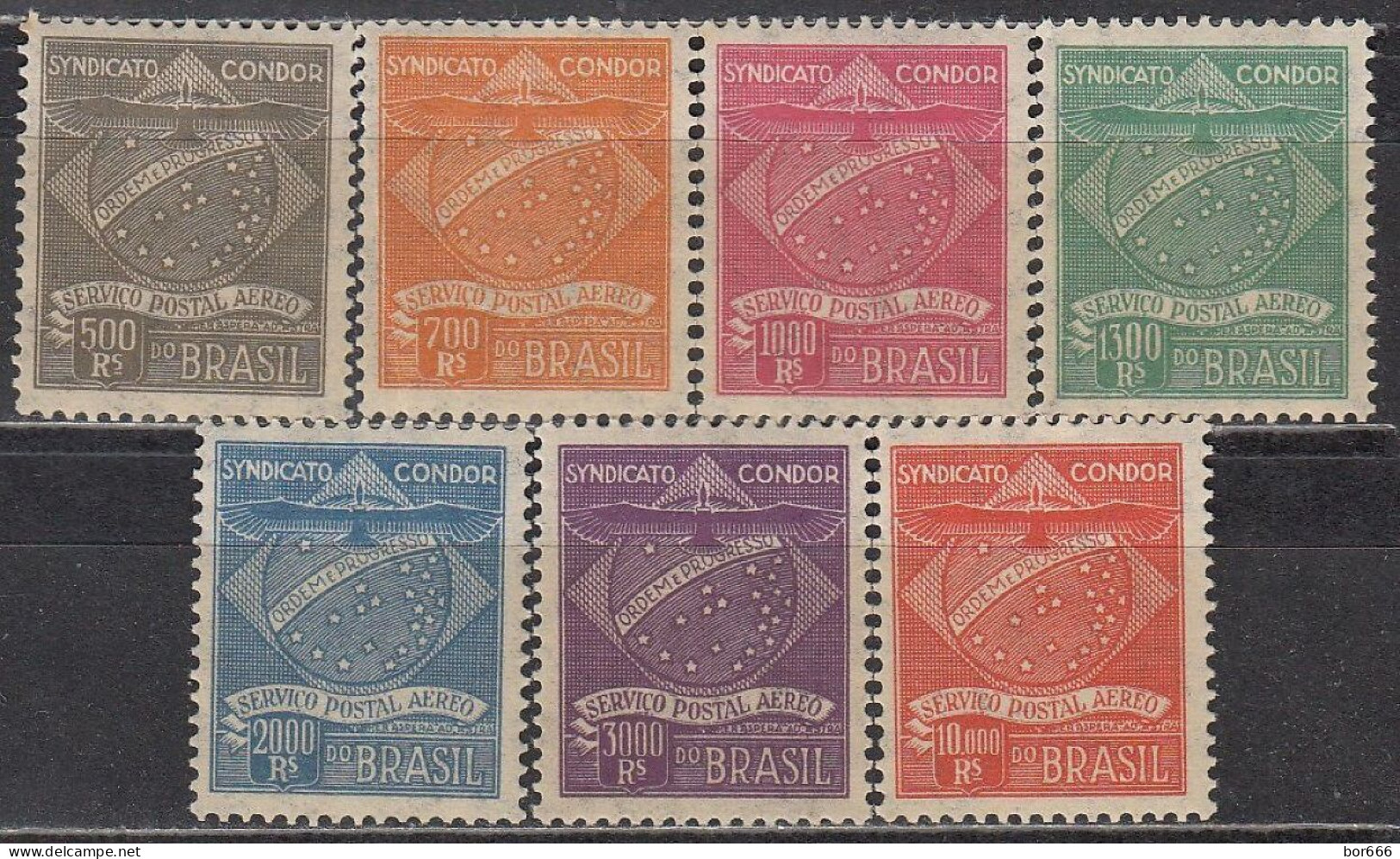 Brazil / Condor - AIR MAIL 1927 MNH - Airmail (Private Companies)