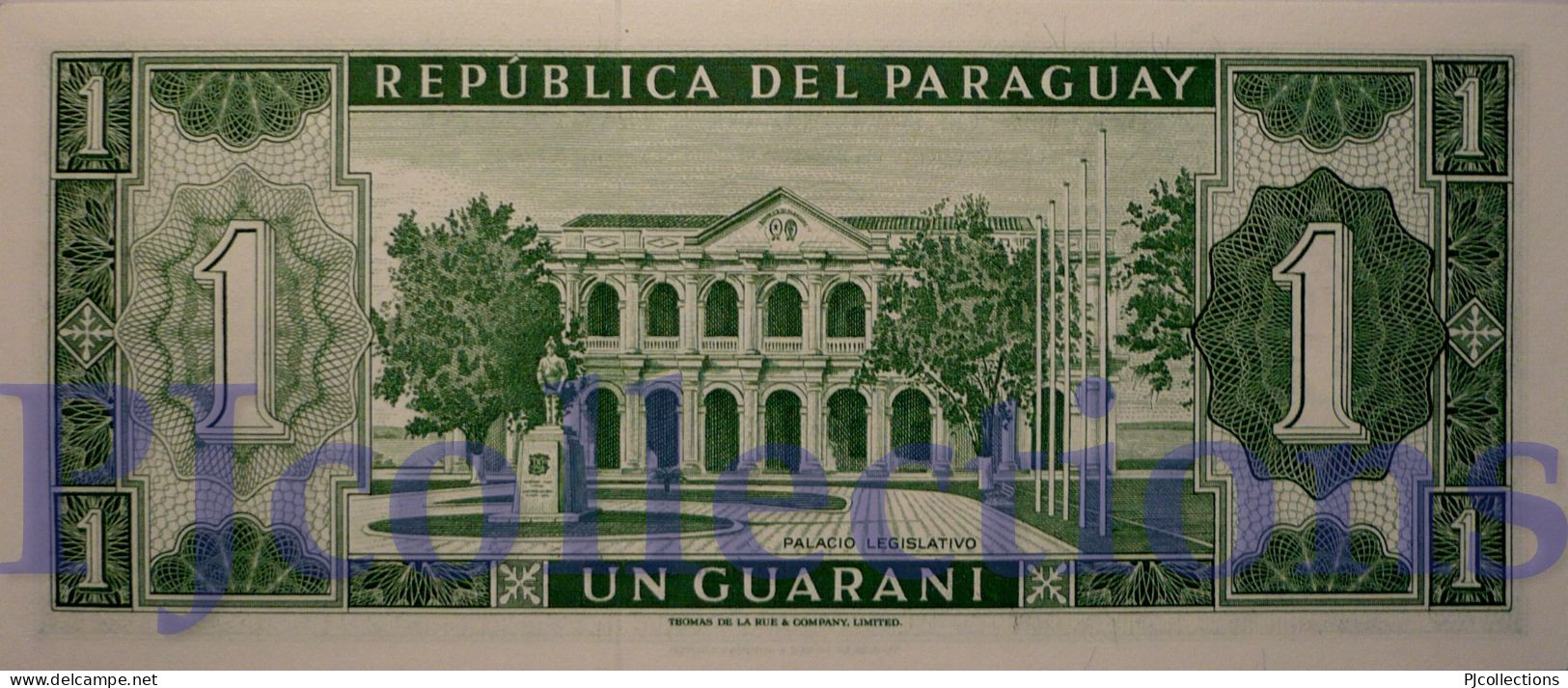 PARAGUAY 1 GUARANI 1952 PICK 192 UNC - Paraguay