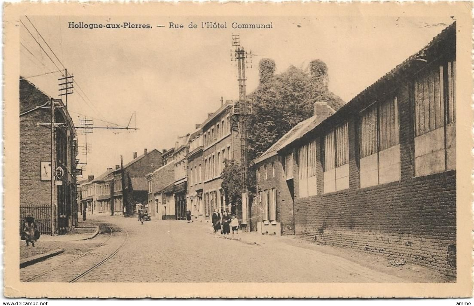 Hollogne-aux-Pierres   *  Rue De L'Hôtel Communal - Grâce-Hollogne