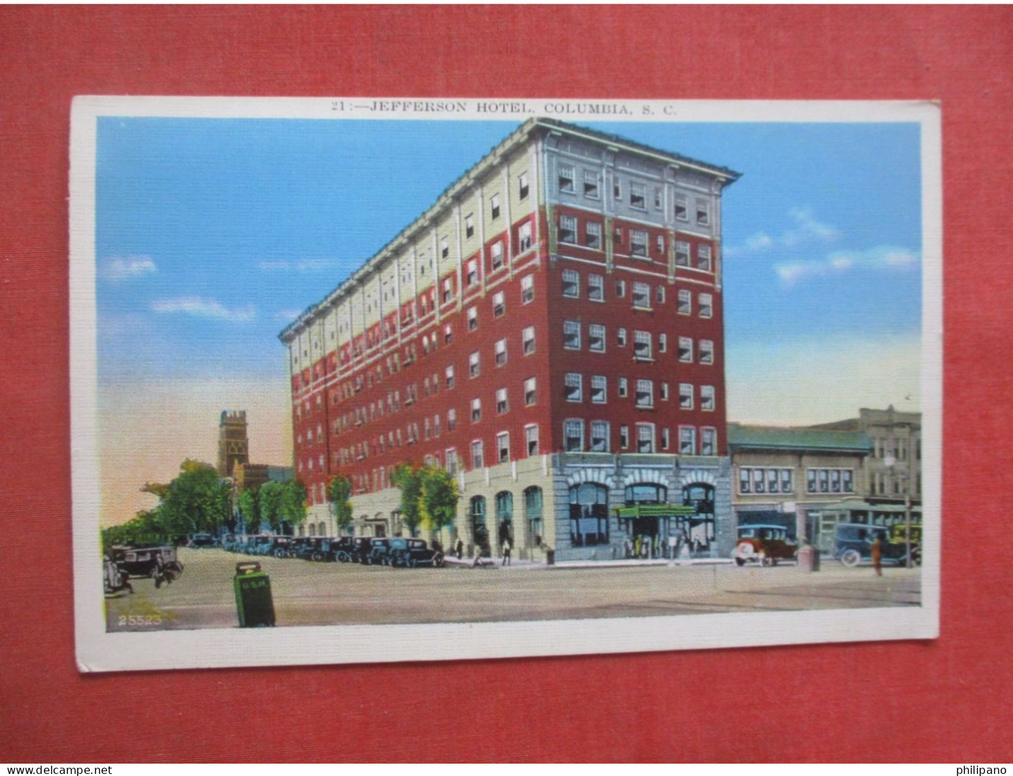 Jefferson Hotel. Columbia South Carolina > Columbia   Ref 6118 - Columbia