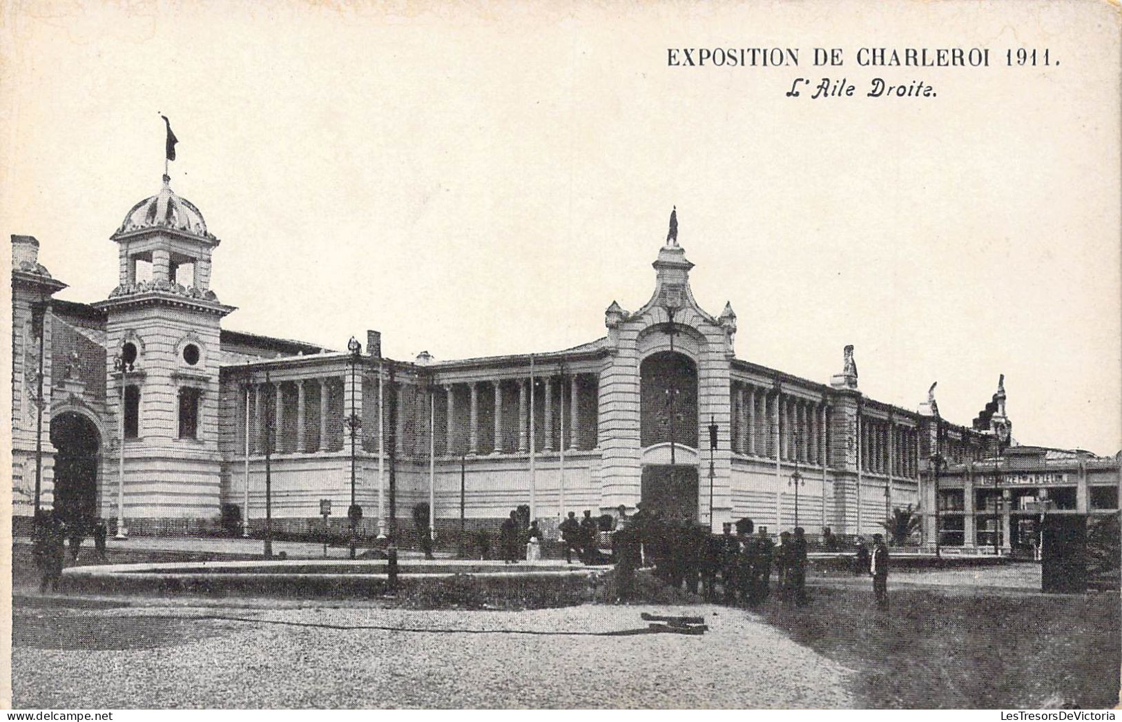 BELGIQUE - Charleroi - Exposition De Charleroi 1911 - L'Aile Droite - Carte Postale Ancienne - Charleroi