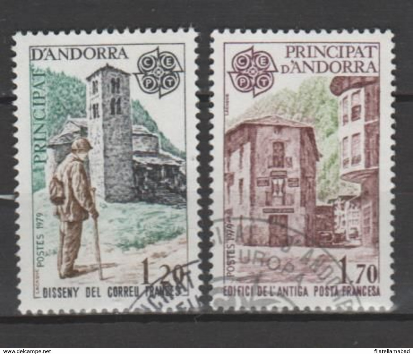 ANDORRA CORREO FRANCES  ESTOS SELLO O SIMILARES  USADO O MATASELLADO DE PRIMER DIA (C.U ) - Used Stamps