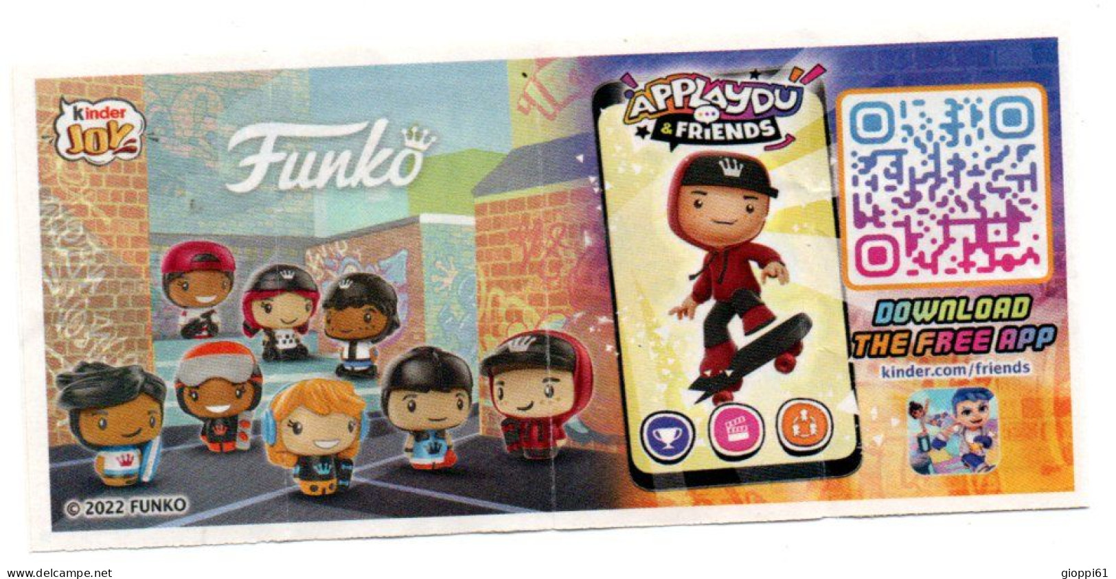 Istruzione Kinder 'Funko' (fronte E Retro) - Handleidingen