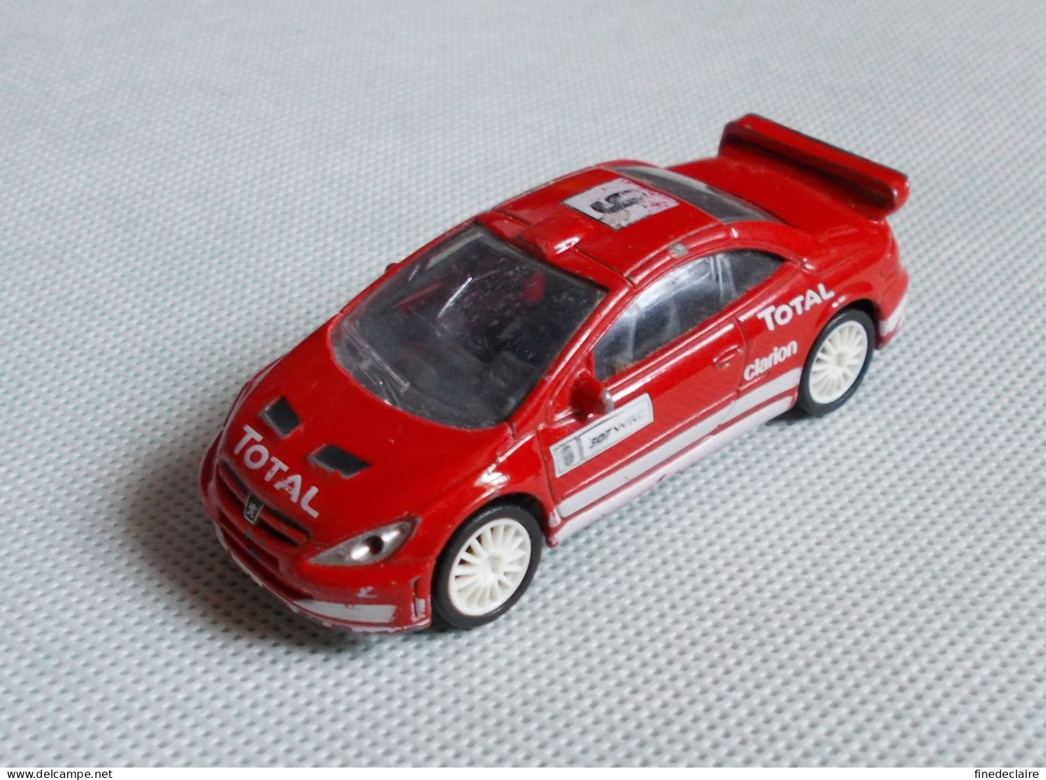 Voiture - Peugeot 307 WRC - 300 Ch - Rouge - Norev - Ech: 1/64 - Autres & Non Classés