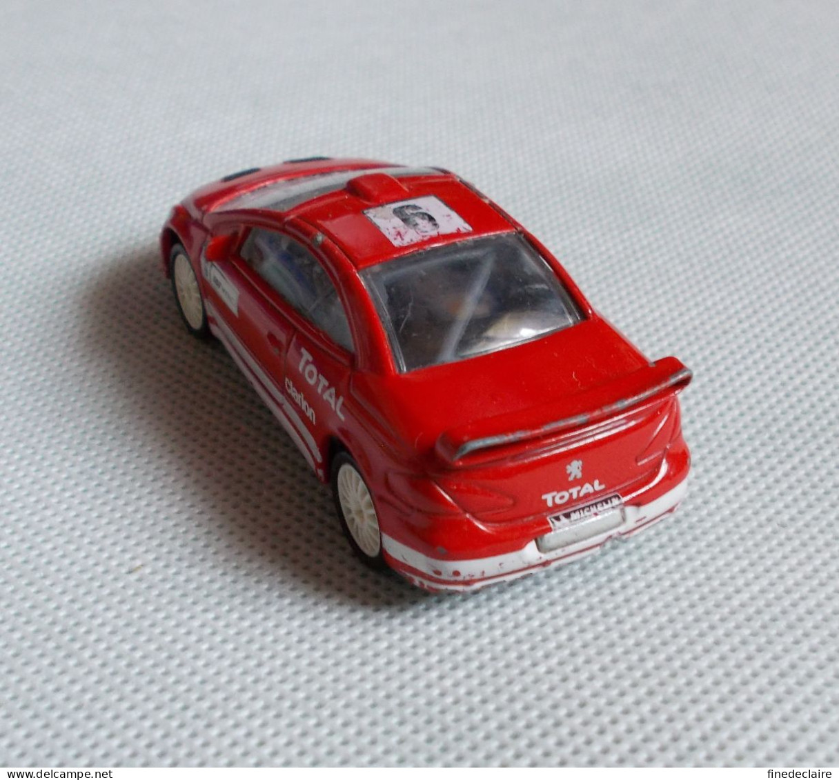 Voiture - Peugeot 307 WRC - 300 Ch - Rouge - Norev - Ech: 1/64 - Autres & Non Classés