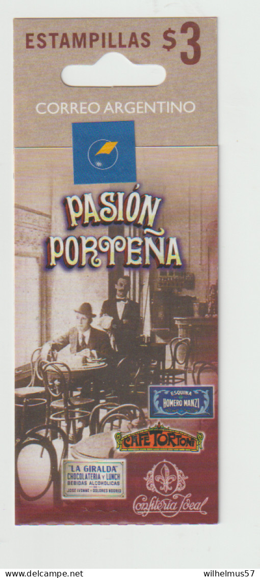 Argentina 1998 Booklet Passion Portena Unopened MNH - Libretti