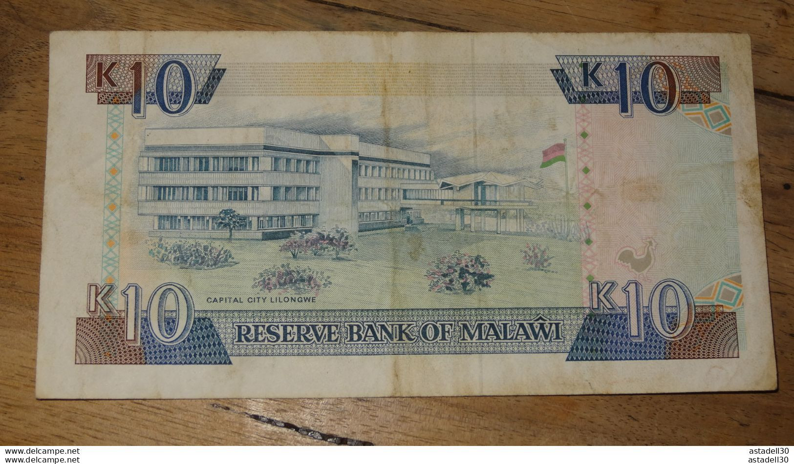 MALAWI : 10 Kwacha 1992 ......... PHI ...... E2-67c - Malawi