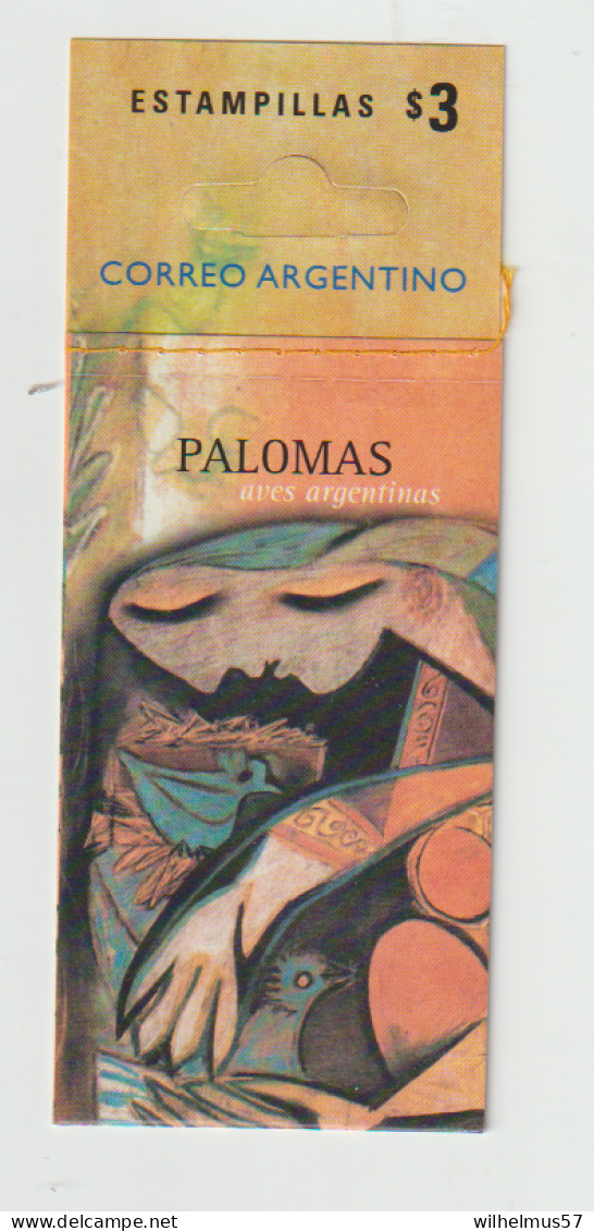 Argentina 2000 Booklet Palomas Unopened MNH - Libretti