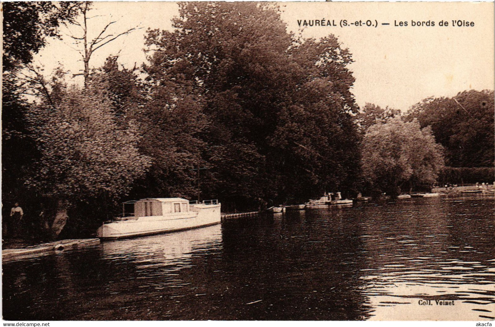 CPA Vaureal Les Bords De L'Oise FRANCE (1307681) - Vauréal